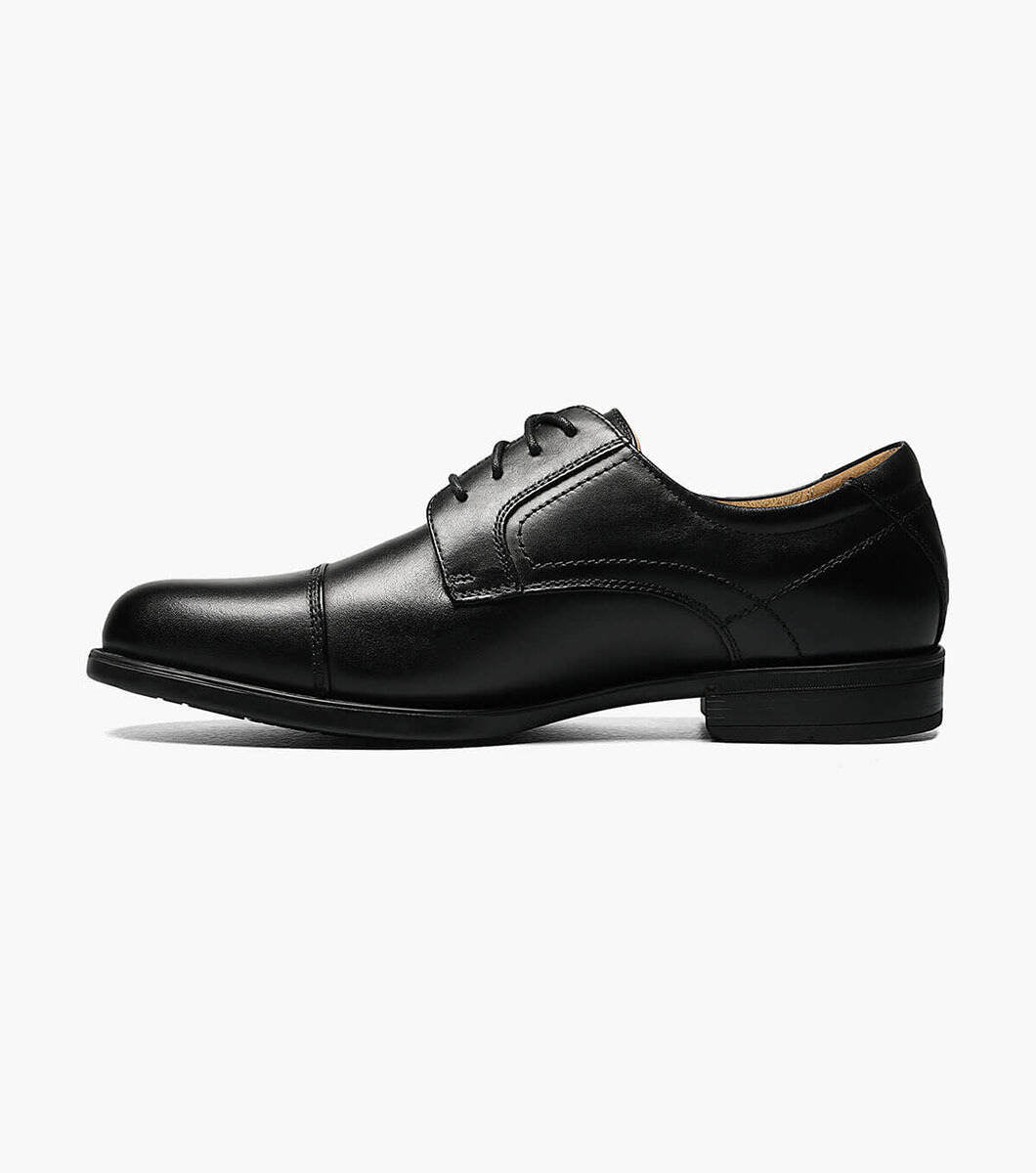 Florsheim Midtown Cap Toe Oxford (Men's) - Black