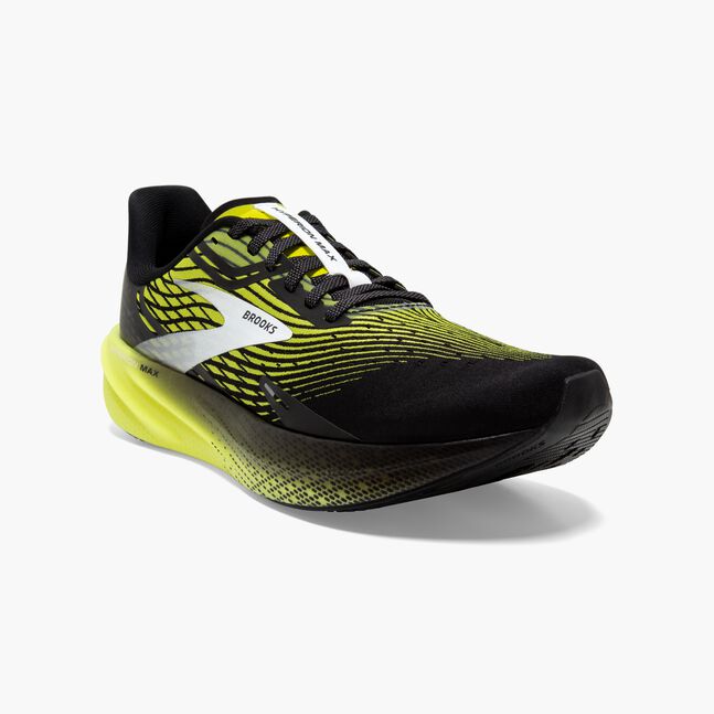 Brooks Hyperion Max (Men's) - Black/Blazing Yellow/White