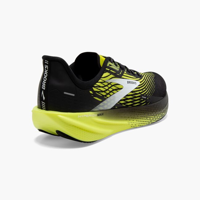 Brooks Hyperion Max (Men's) - Black/Blazing Yellow/White