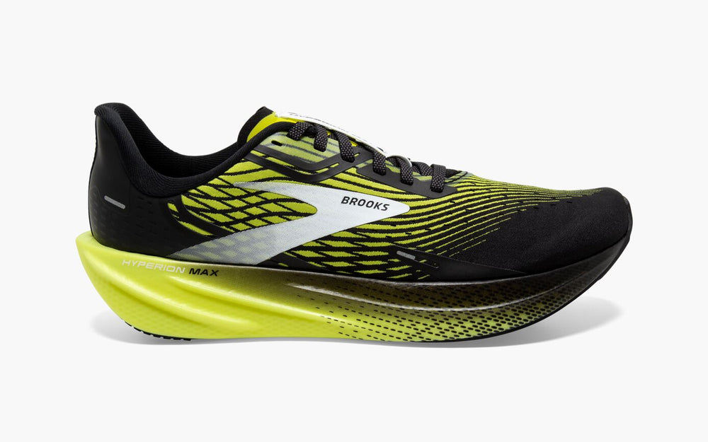 Brooks Hyperion Max (Men's) - Black/Blazing Yellow/White