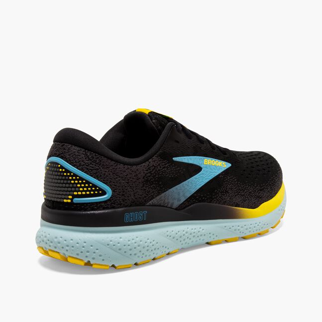 Brooks Ghost 16 (Men's) - Black/Forged Iron/Blue