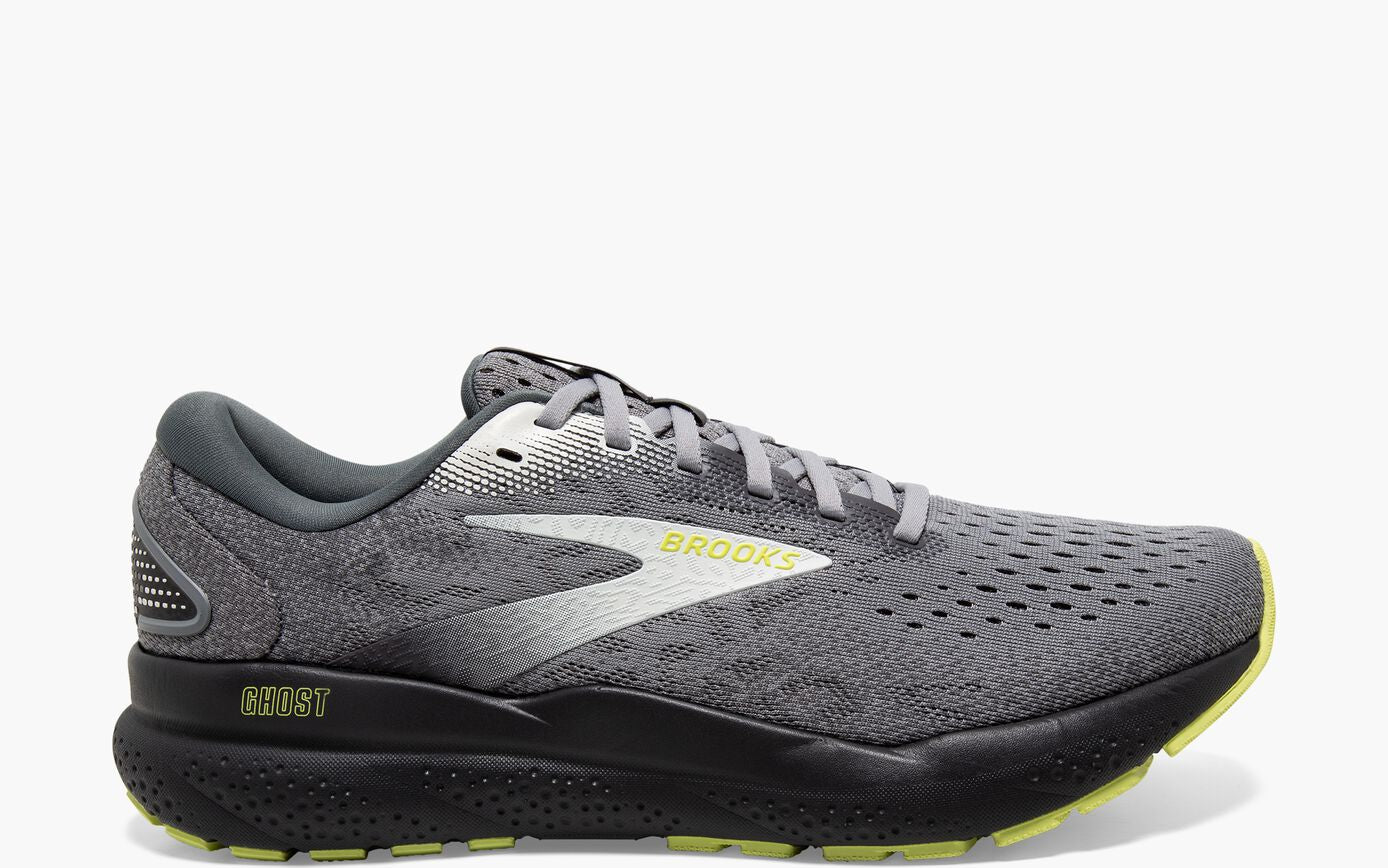 Brooks Ghost 16 (Men's) - Primer/Grey/Lime