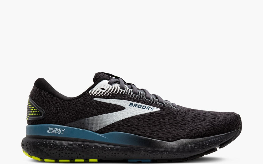 Brooks Ghost 16 (Men's) - Black/Ebony/Blue