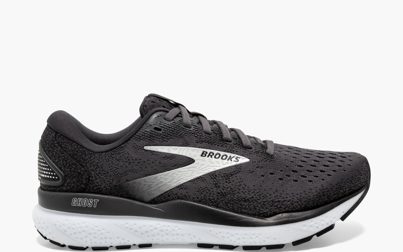 Brooks Ghost 16 (Men's) - Black/Grey/White