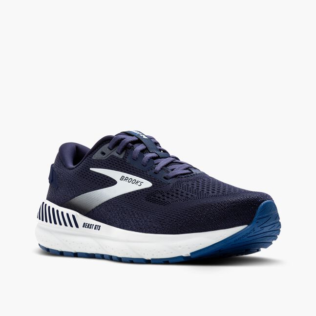 Brooks Beast GTS 24 (Men's) - Peacoat/True Navy/White