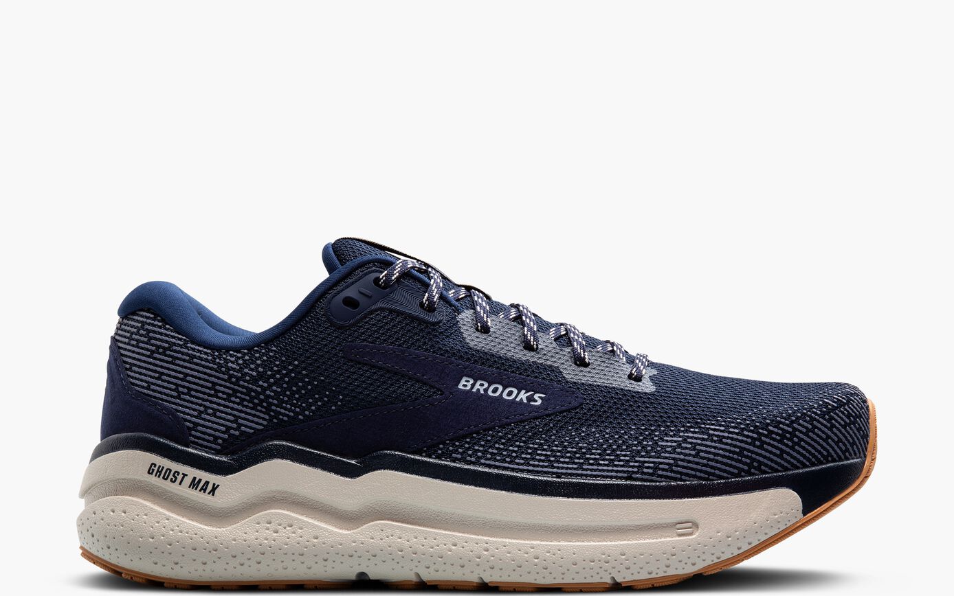 Brooks Ghost Max 2 (Men's) - Peacoat/Stone/Biscuit