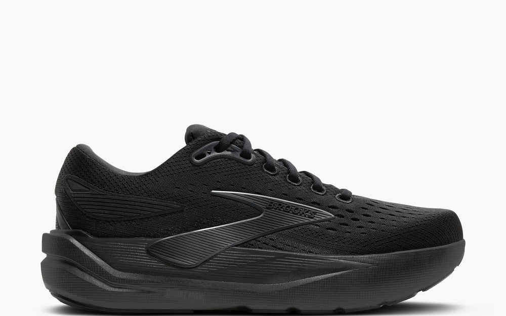 Brooks Ghost Max 3 (Men's) - Black/Black/Ebony