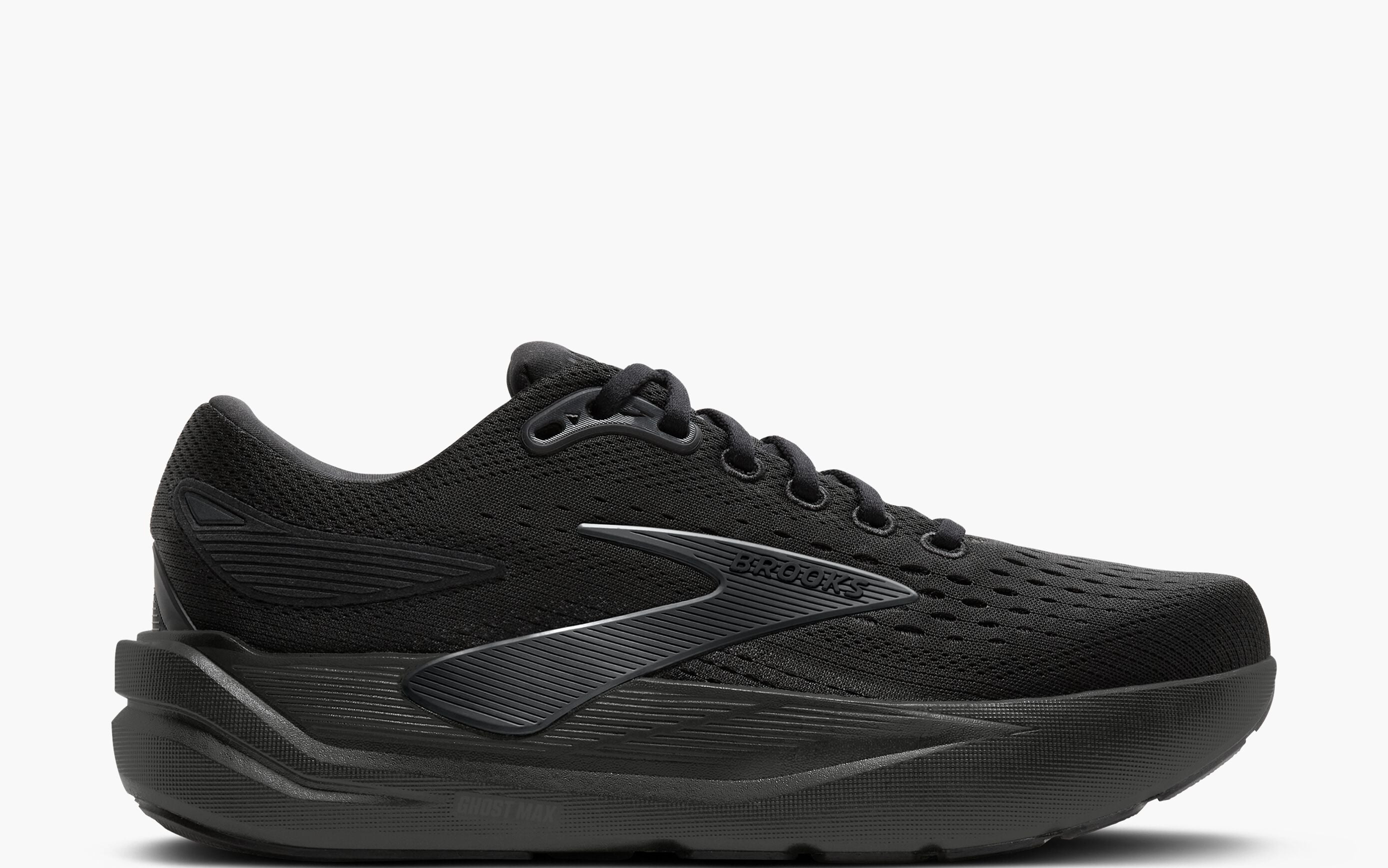 Brooks Ghost Max 3 (Men's) - Black/Black/Ebony