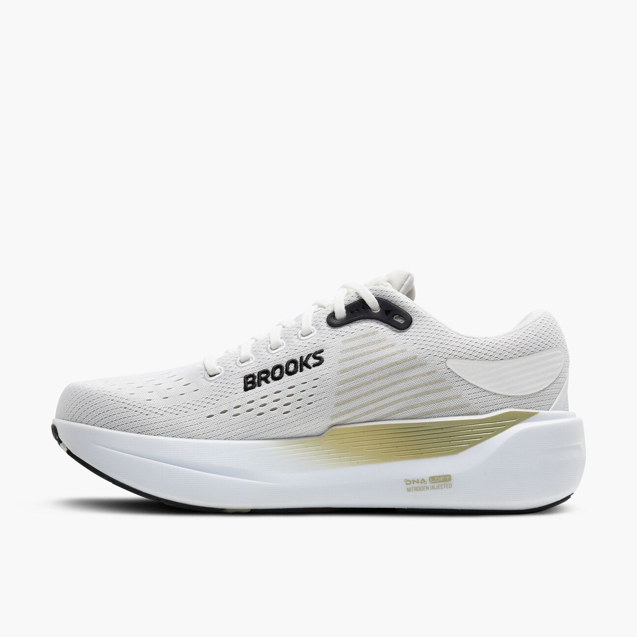 Brooks Ghost Max 3 (Men's) - Bright White/Tea/Black
