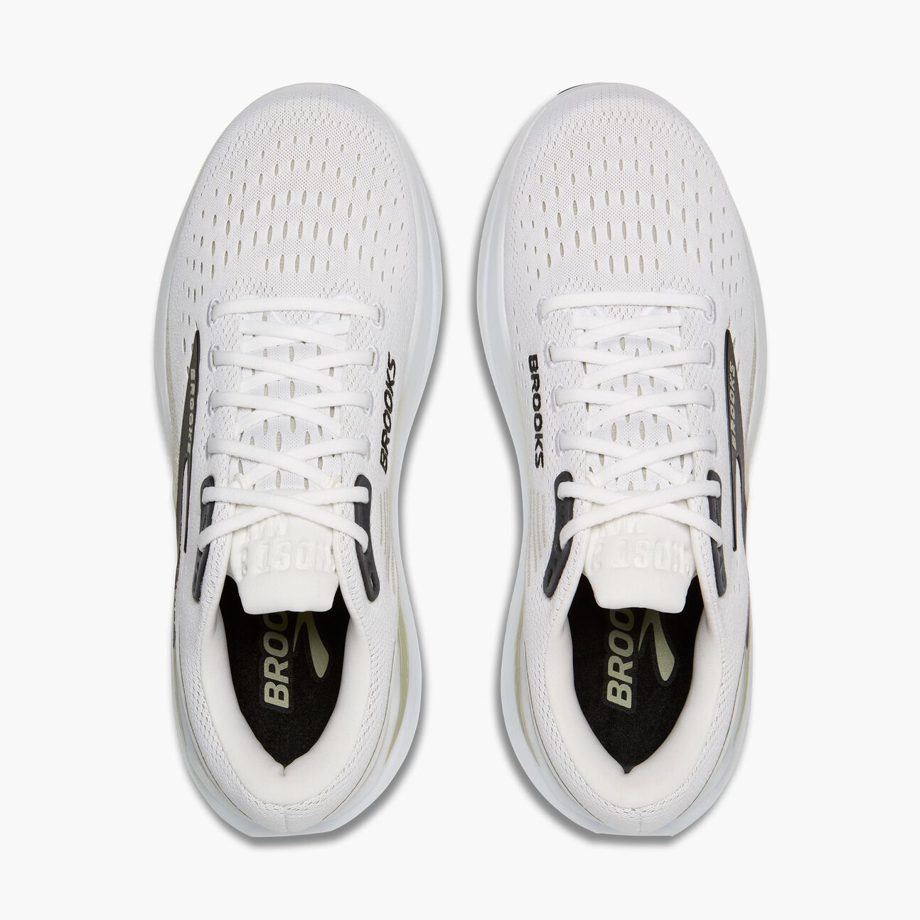 Brooks Ghost Max 3 (Men's) - Bright White/Tea/Black