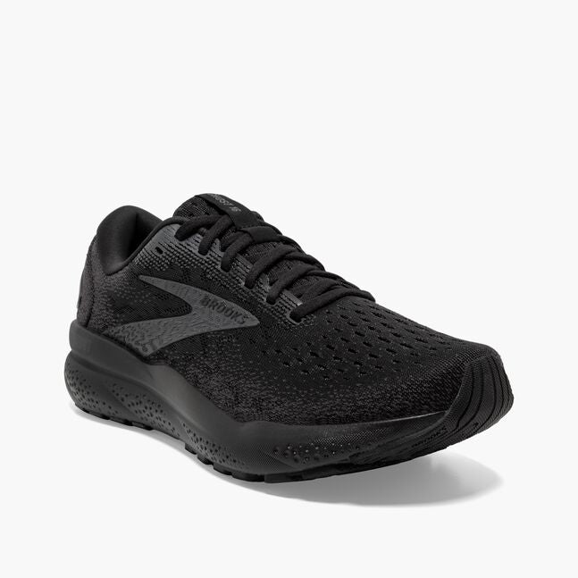 Brooks Ghost 16 (Women's) - Black/Black/Ebony