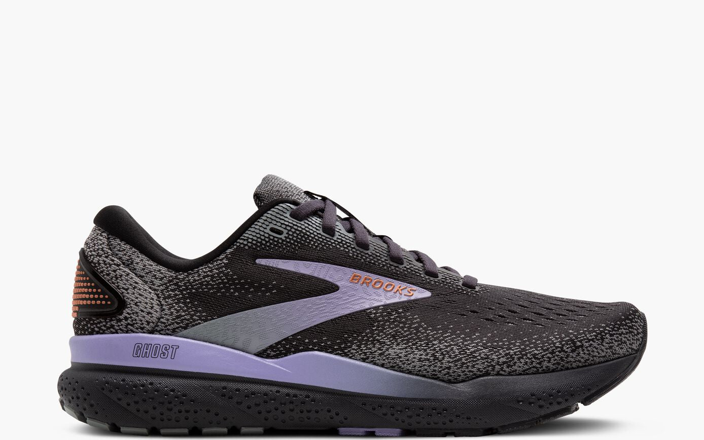 Brooks Ghost 16 (Women's) - Ebony/Lavender/Copper