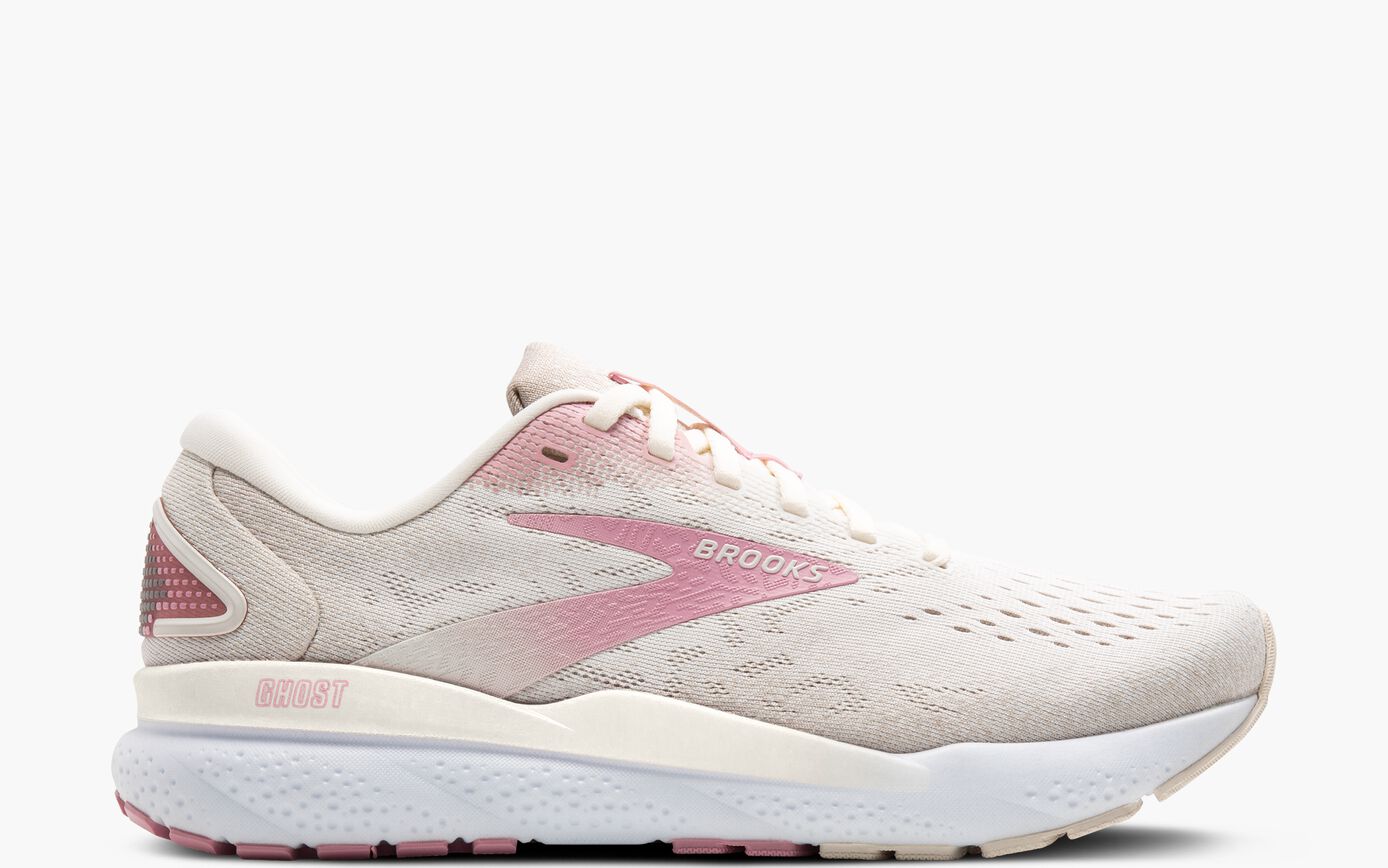 Brooks Ghost 16 (Women's) - Coconut/Zephyr/White