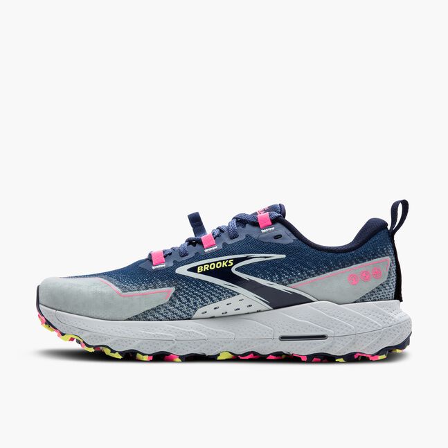 Brooks Cascadia 18 - Trail Running (Women's) - Oceana/Pearl Blue/Pink