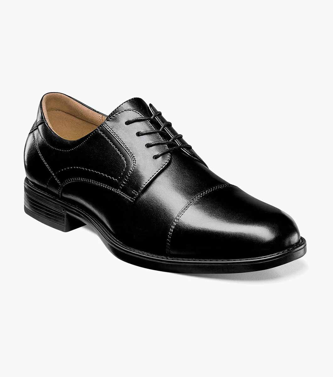 Florsheim Midtown Cap Toe Oxford (Men's) - Black