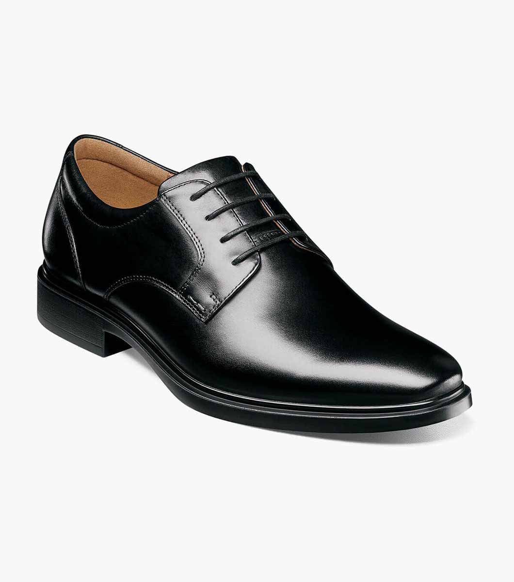 Florsheim Forecast Plain Toe Oxford - (Men's) - Black