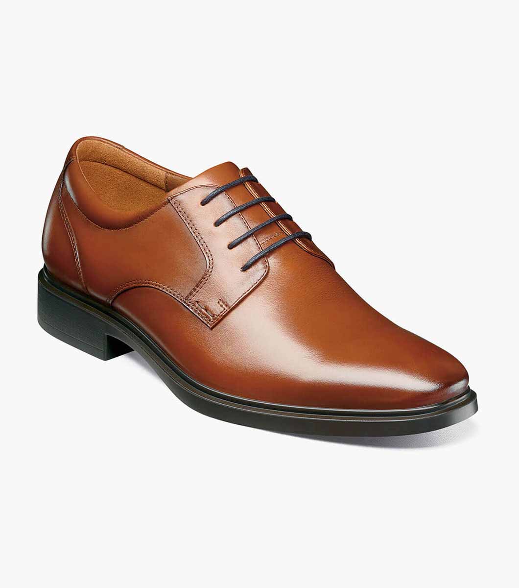 Florsheim Forecast Plain Toe Oxford - (Men's) - Cognac