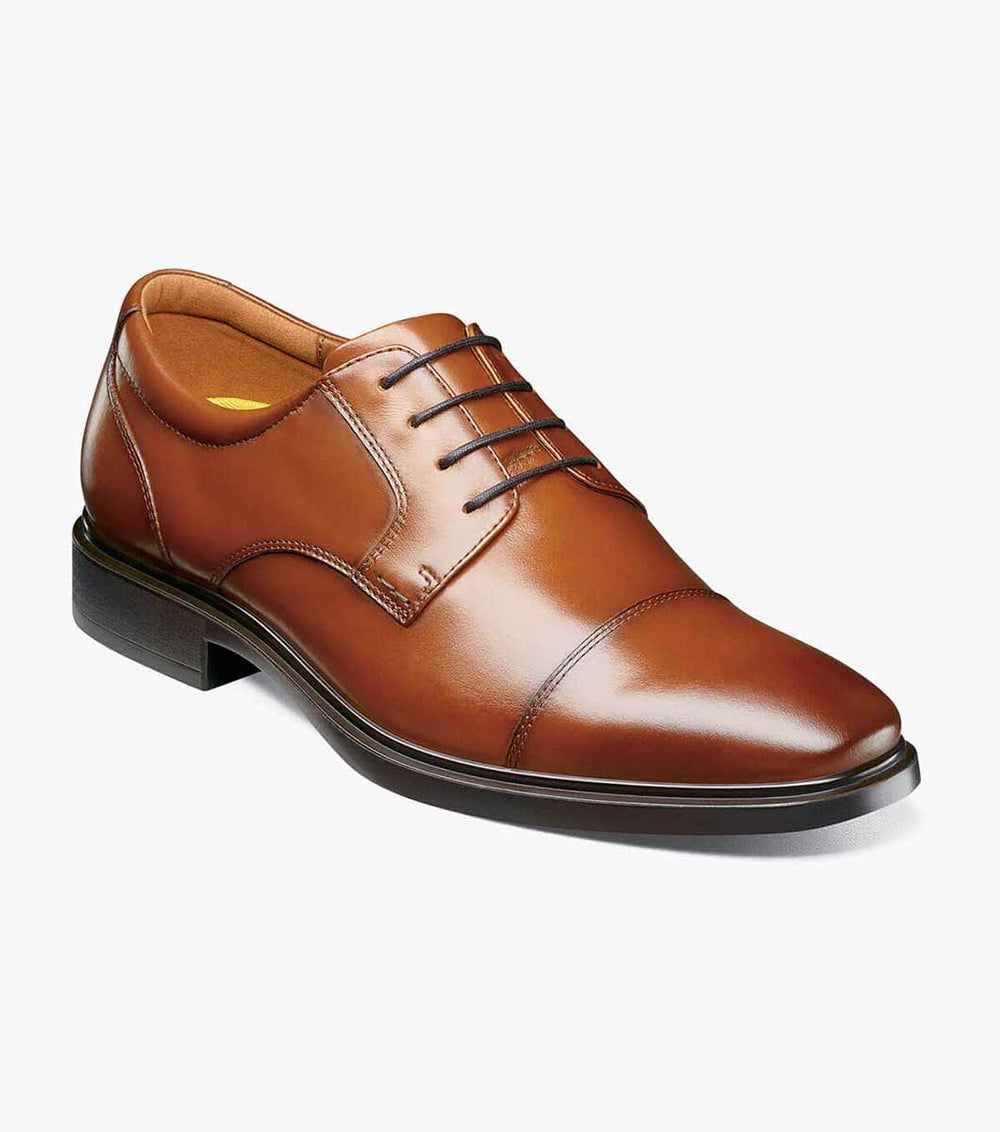 Florsheim Forecast Cap Toe Oxford (Men's) - Cognac