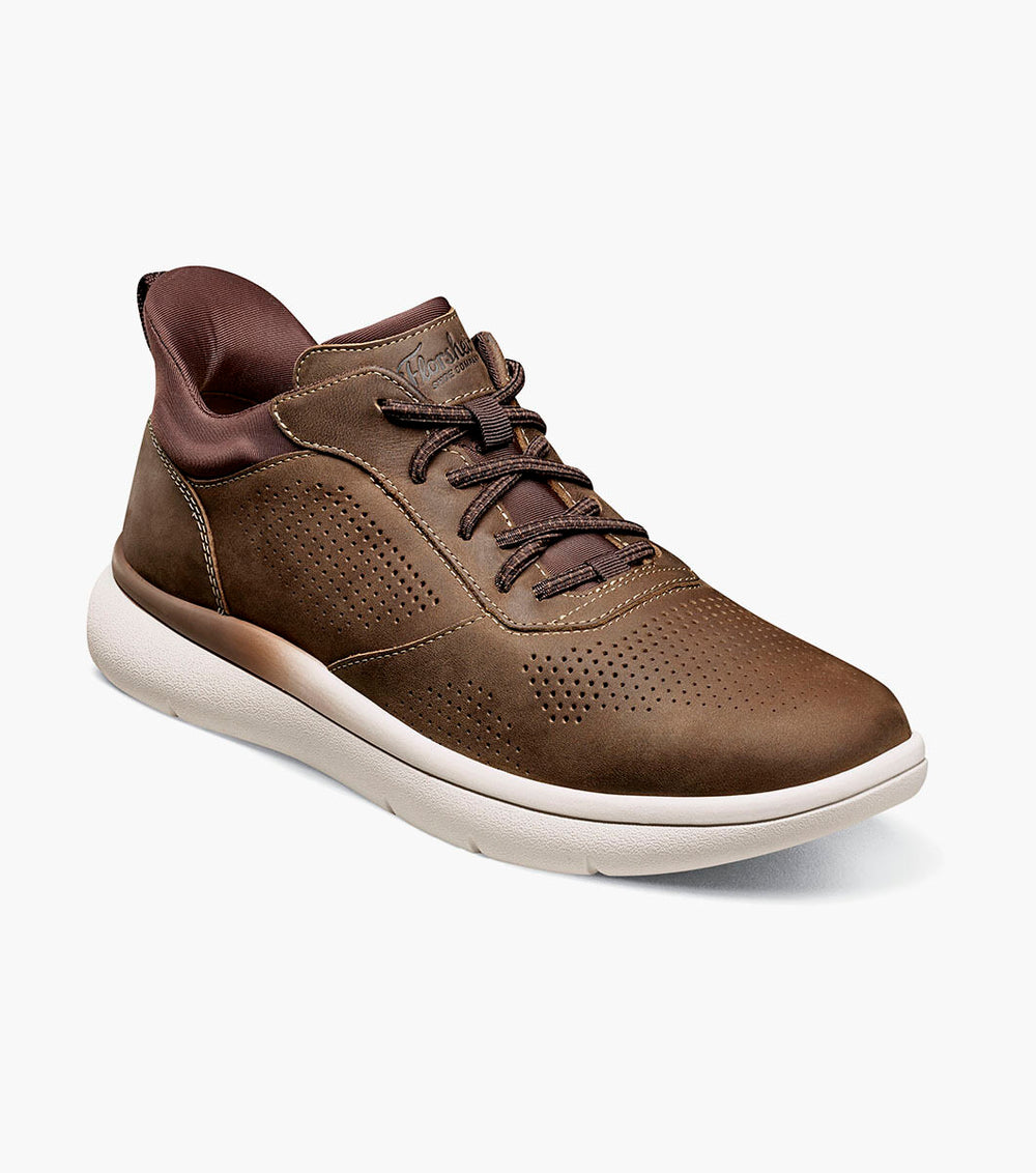 Florsheim Fleet Elastic Lace Sneaker (Men's) - Brown