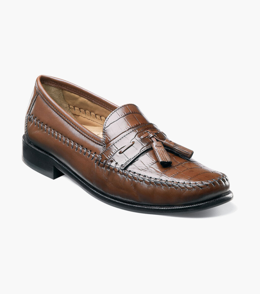 Florsheim Moc Toe Tassel Loafer (Men's) - Cognac