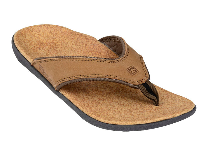 Spenco Yumi Leather (Men's) - Medium Brown