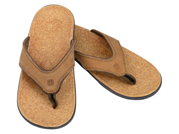 Spenco Yumi Leather (Men's) - Medium Brown