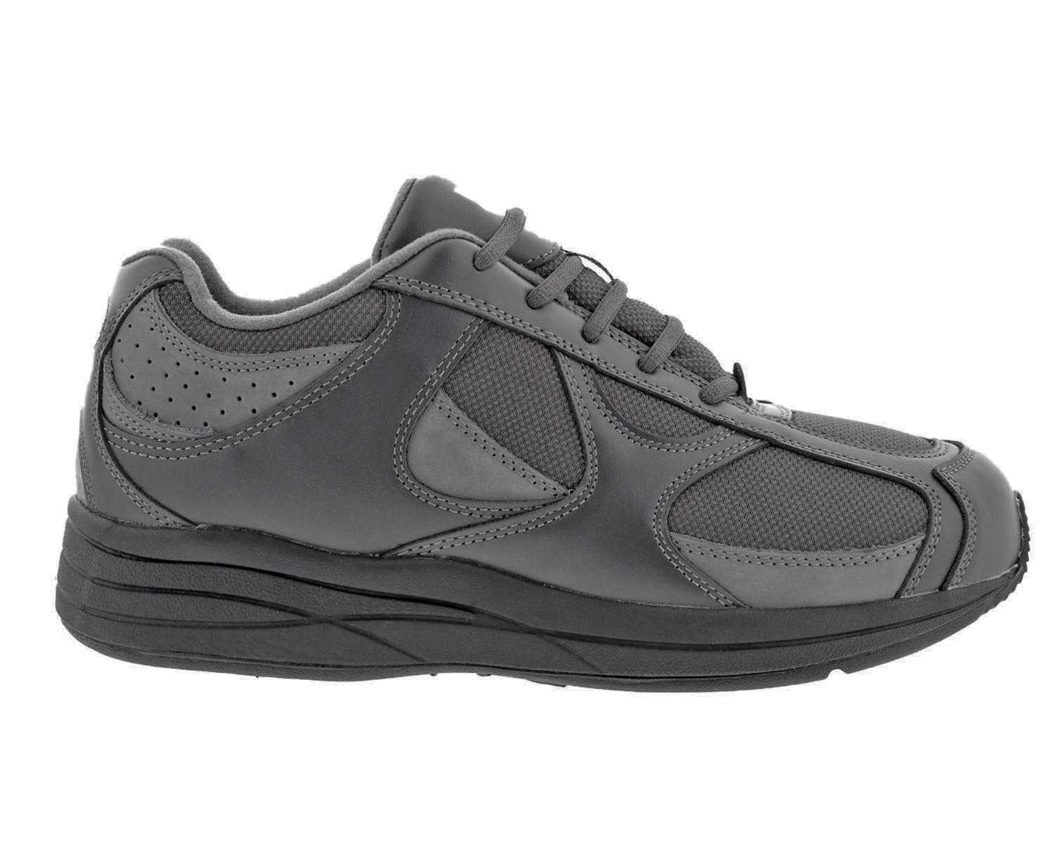 Drew Surge (Men's) - Grey Leather/Mesh