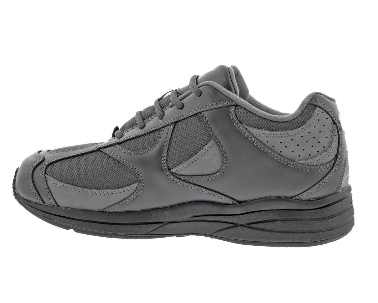 Drew Surge (Men's) - Grey Leather/Mesh