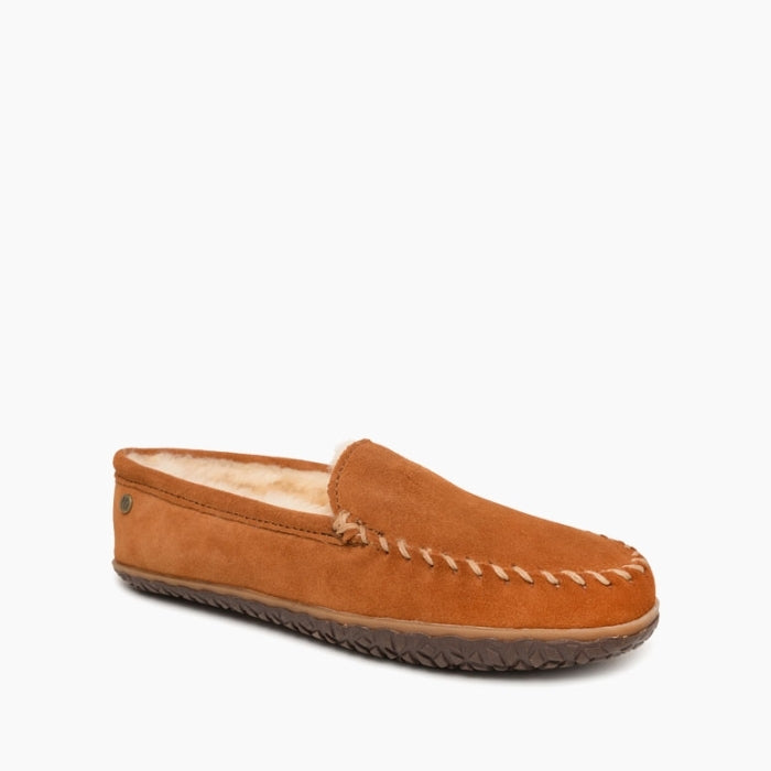 Minnetonka Sheepskin Tobie (Men's) - Brown