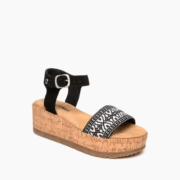 Minnetonka Patrice - Black-White Multi