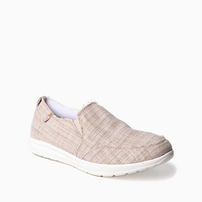 Minnetonka Expanse (Women's) - Tan Herringbone