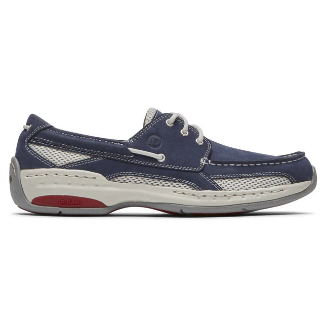 Dunham Captain Boat Shoe (Men's) - Navy Nubuck