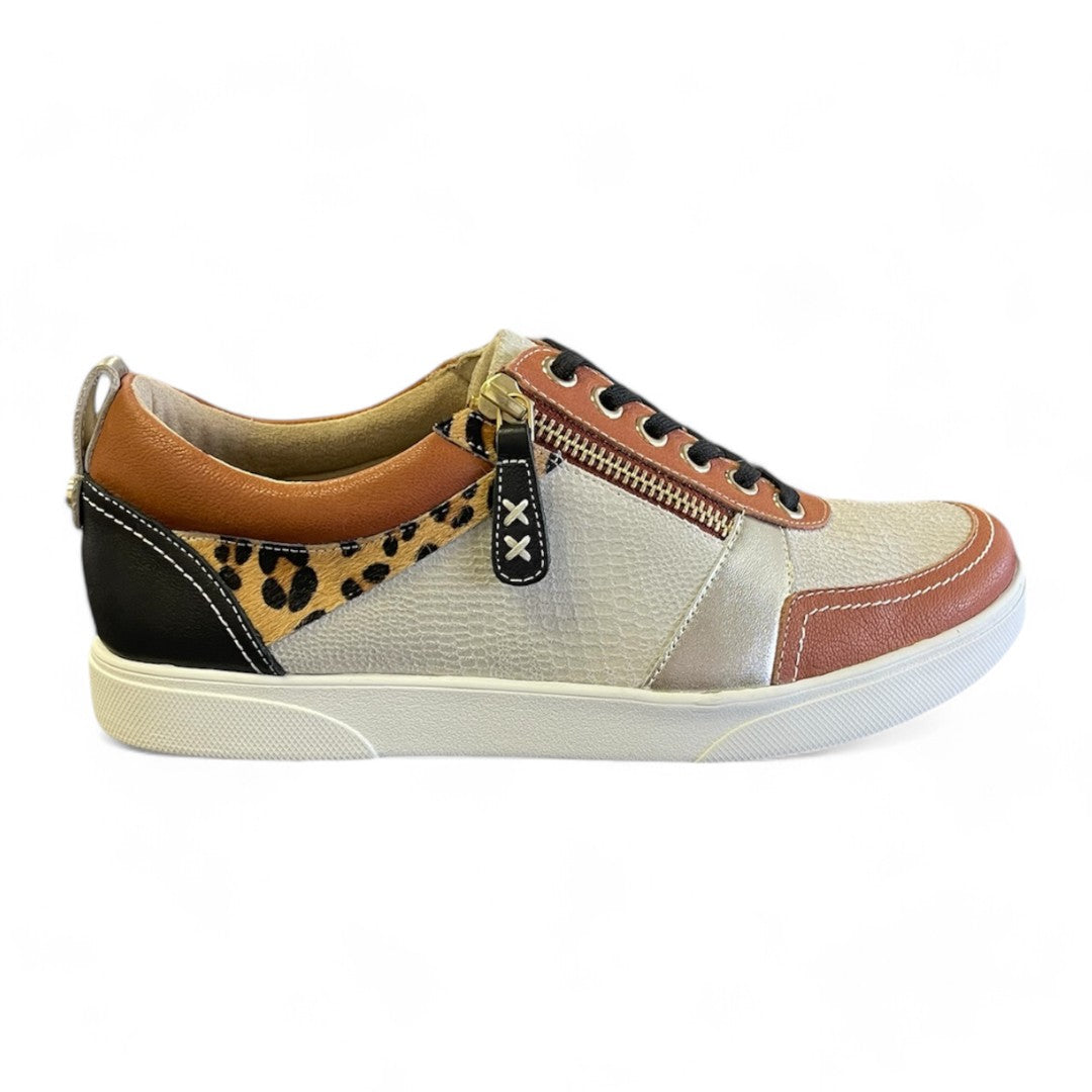 Revere Longbeach Sneaker (Women's) - Cognac Multi