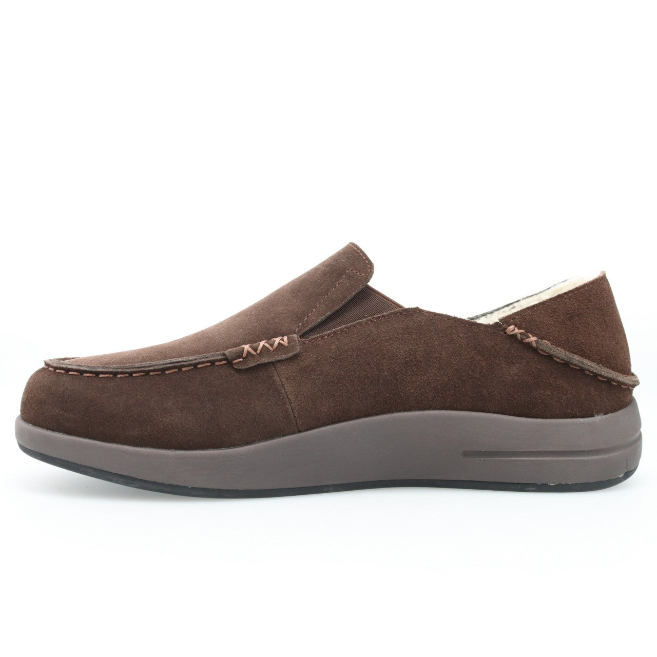 Propet Edsel Slipper (Men's) - Brown/Stone