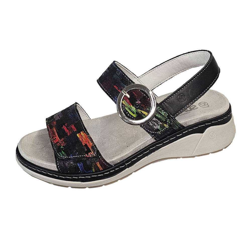 Suave Silveria Backstrap Sandal (Women's) - Black Multi