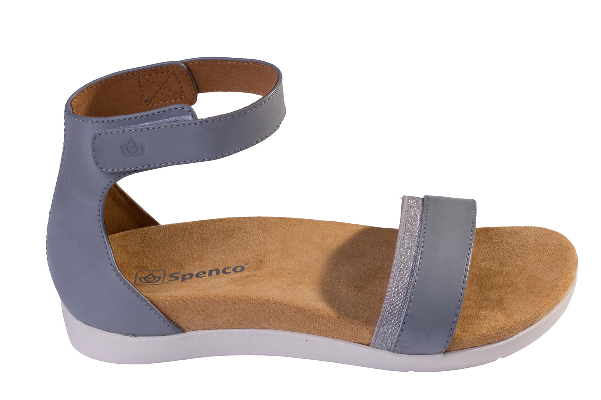 Spenco Jasmine Sandal (Women's) - Grey Morn