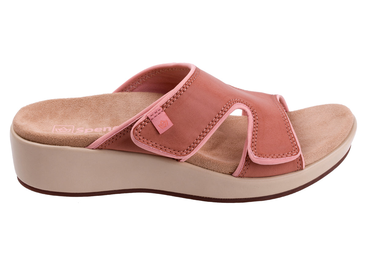 Spenco Karla Wedge (Women's) - Coral Cloud