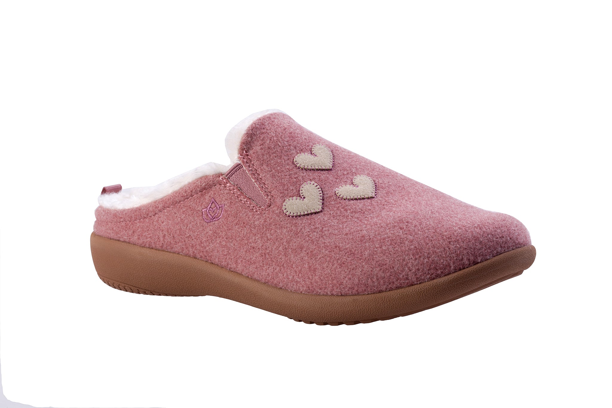 Spenco Evie Slipper (Women's) - Dark Rose