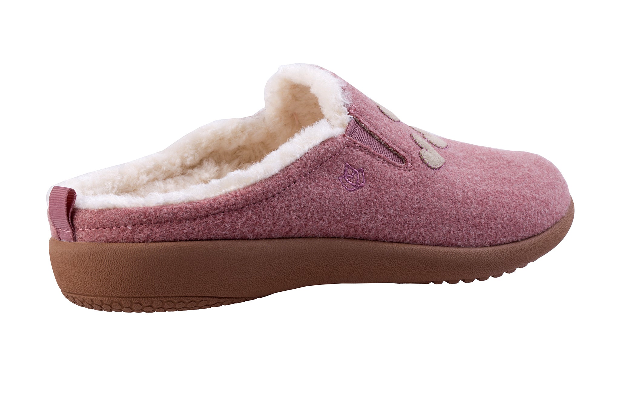 Spenco Evie Slipper (Women's) - Dark Rose