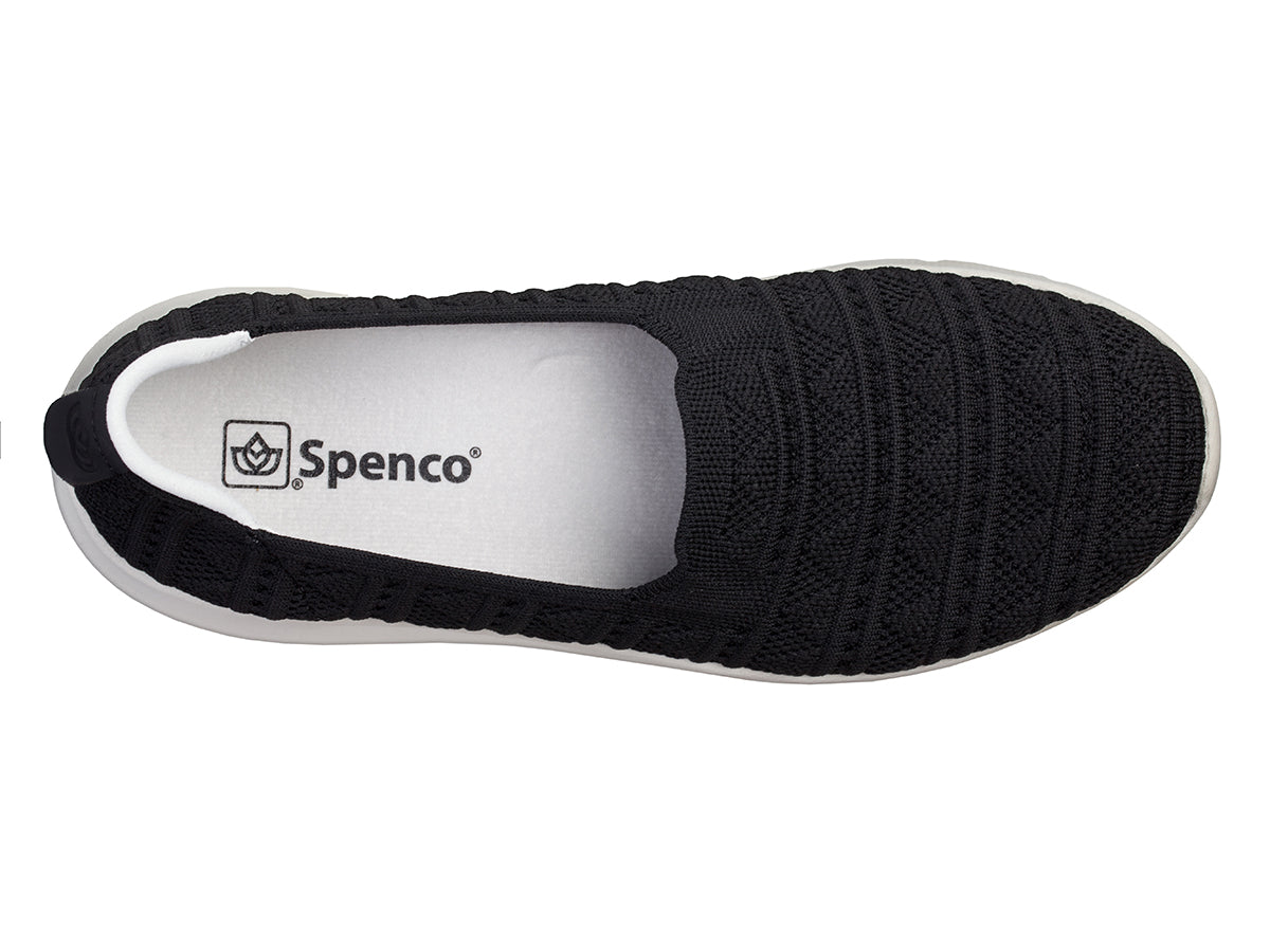 Spenco Comfort Stretch Crochet (Women's) - Black