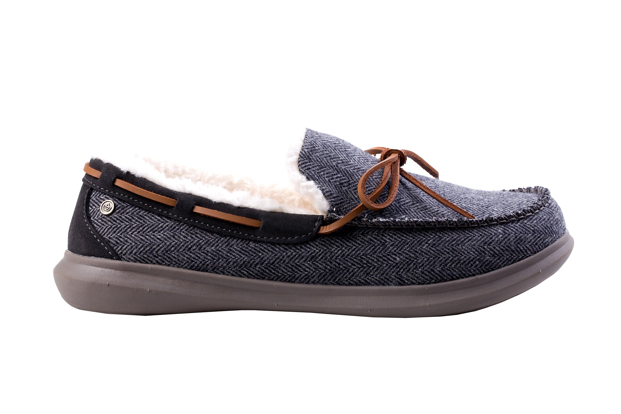 Spenco Birch Slipper (Men's) - Grey Hearth