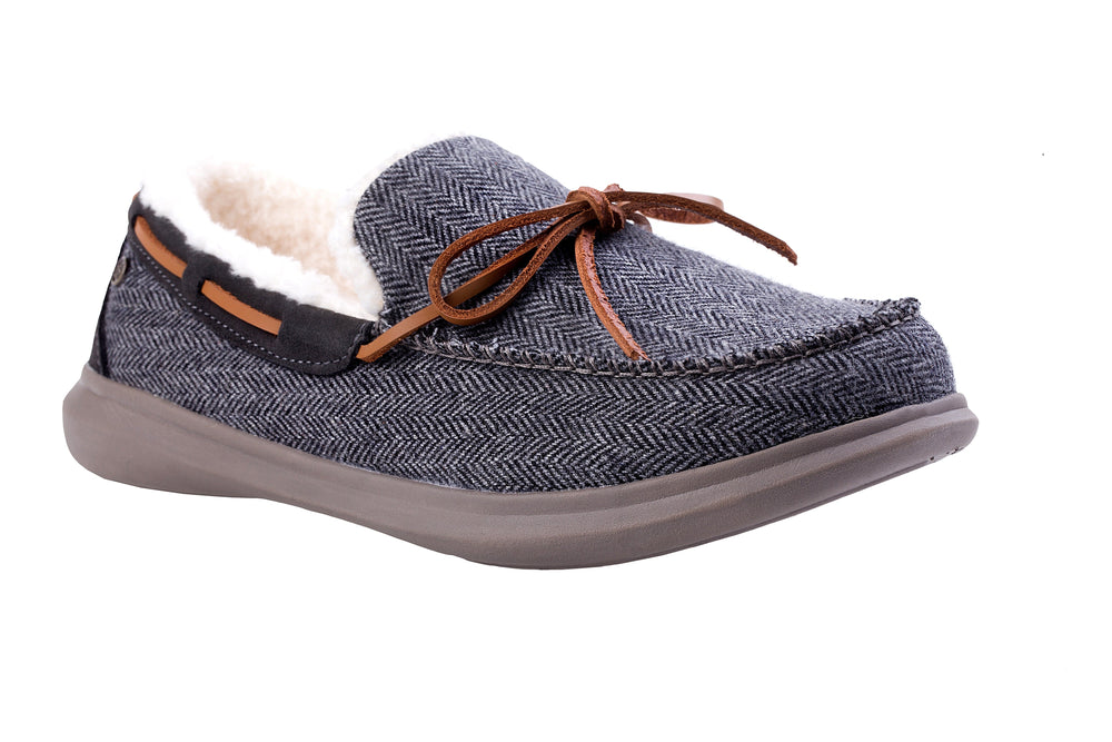 Spenco Birch Slipper (Men's) - Grey Hearth