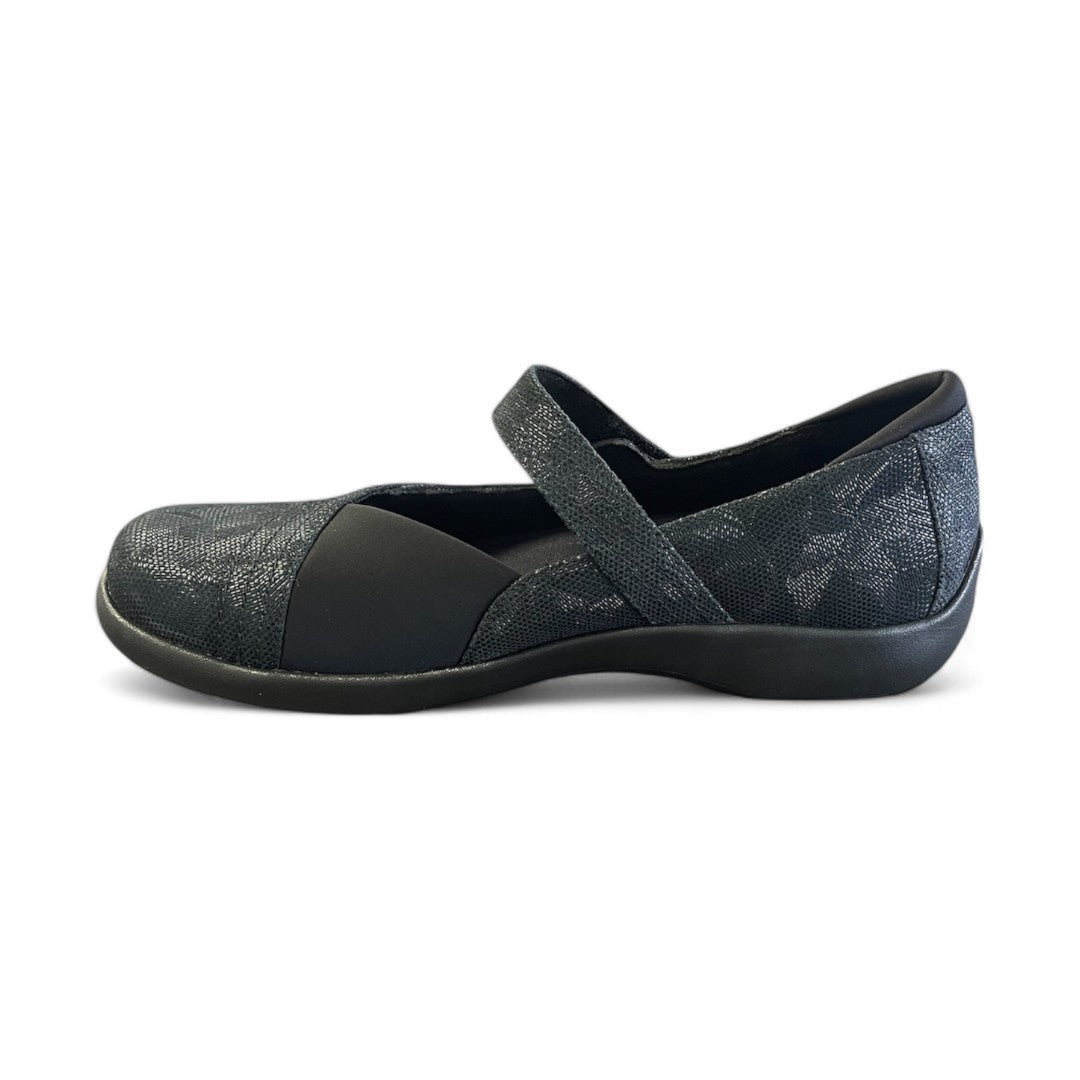 Revere Timaru Bunion Friendly Mary Jane (Women's) - Black Angle