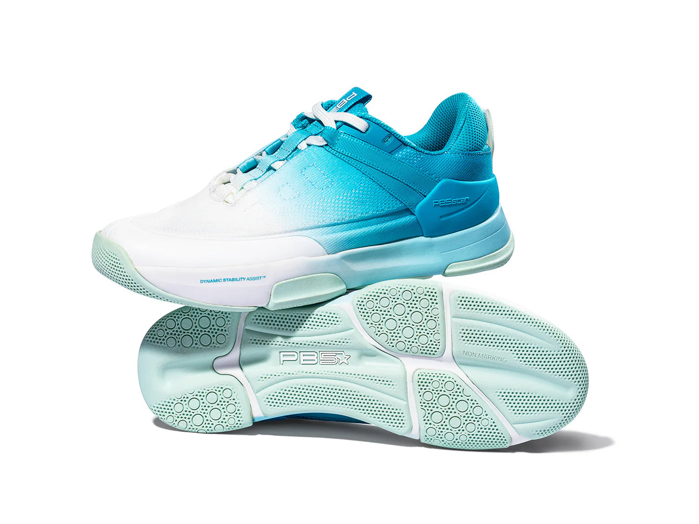 PB5star Court2 (Women's) - Blue Multi