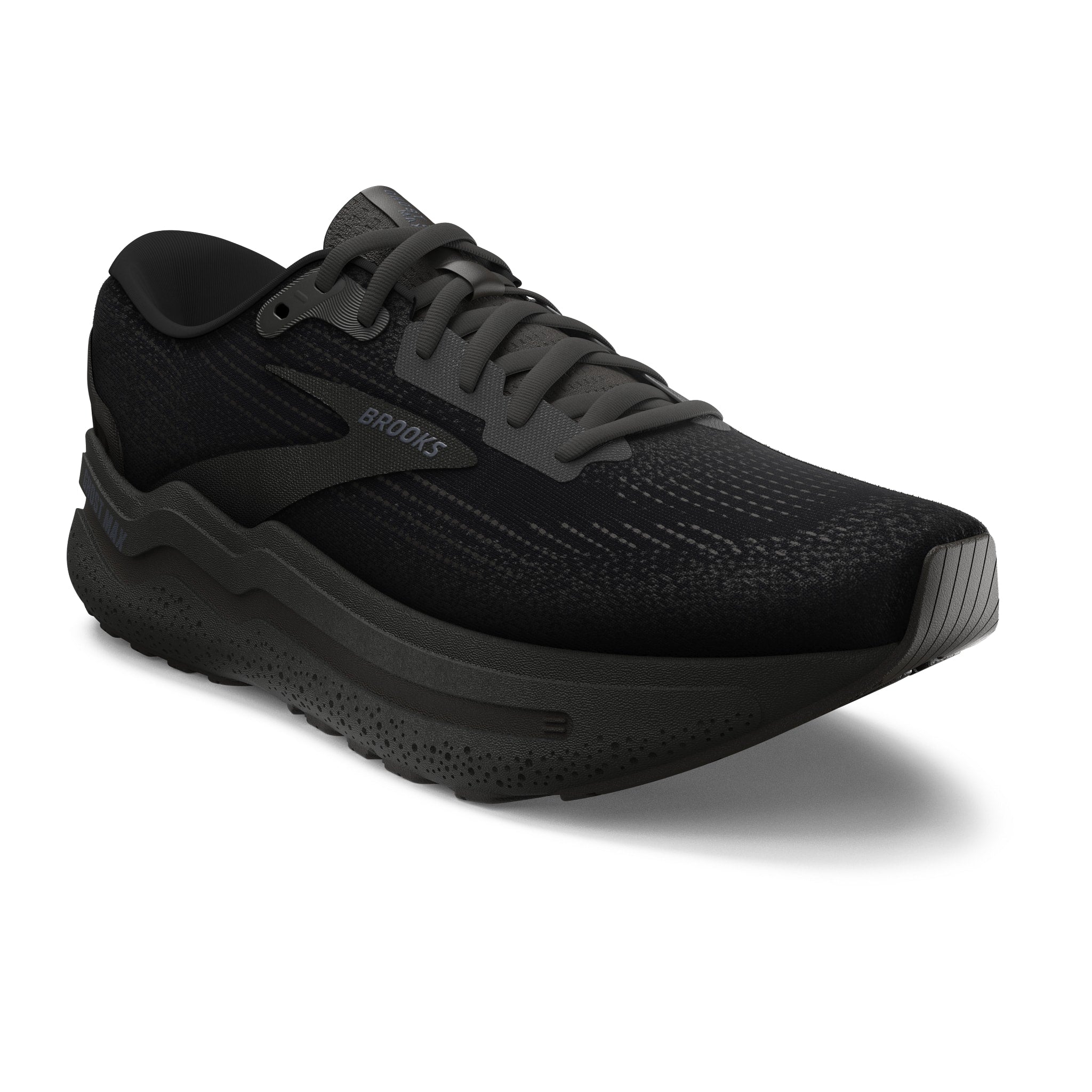 Brooks Ghost Max 2 (Women's) - Black/Black/Ebony