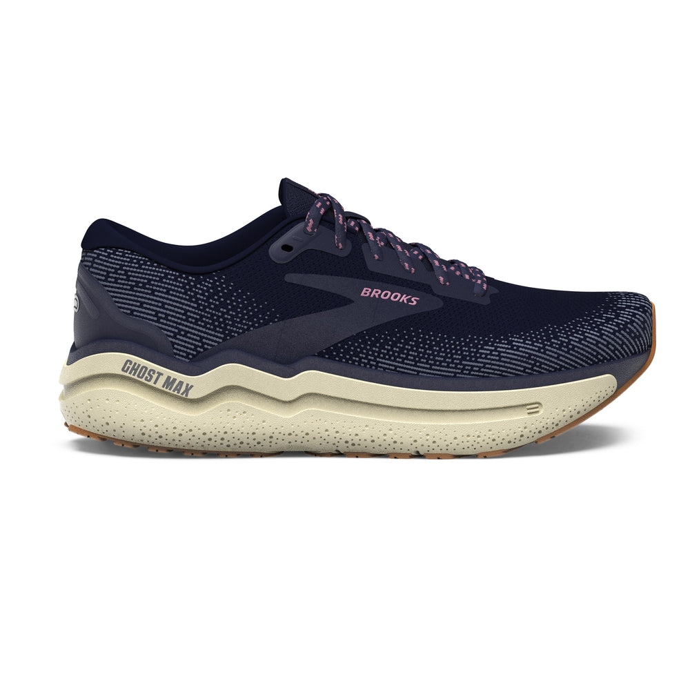 Brooks Ghost Max 2 (Women's) - Peacoat/Orchid/Coconut Milk