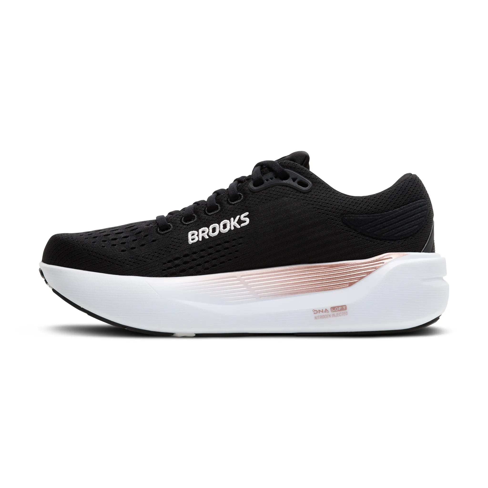 Brooks Ghost Max 3 (Women's) - Black/Black/Rose Gold