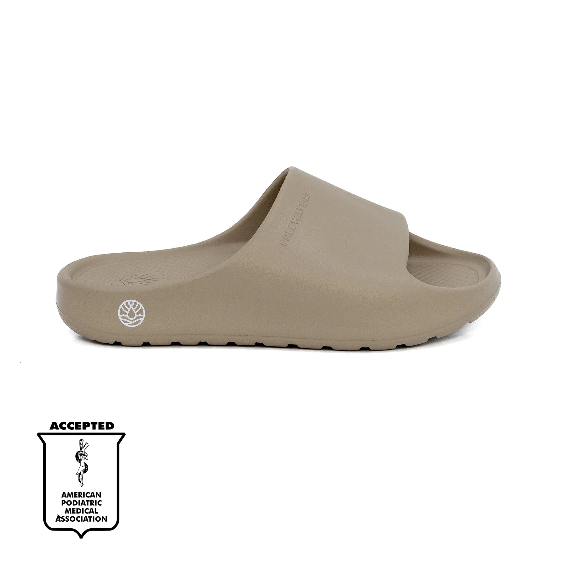 Freewaters Cloud 9 Slide (Unisex) - Taupe