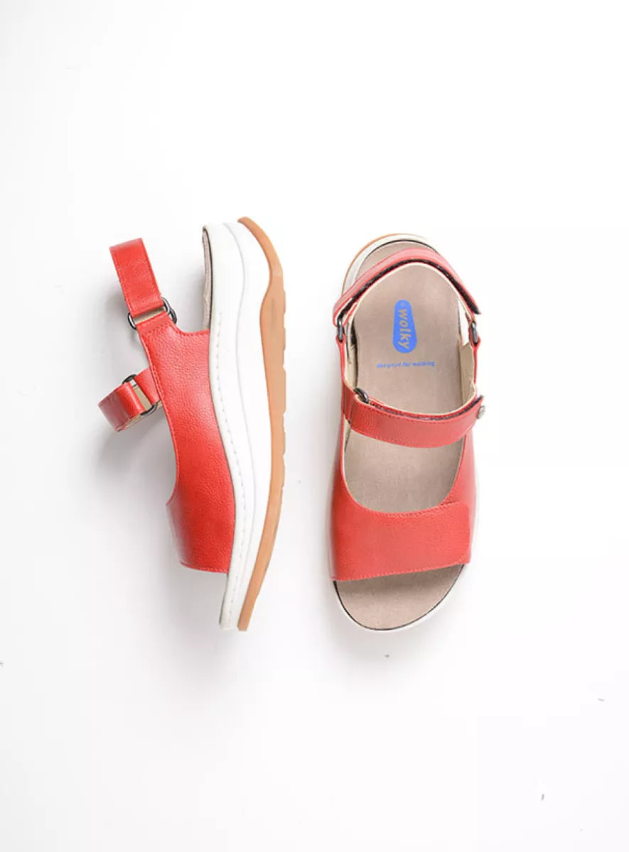 Wolky Adura (Women's) - Red Biocare