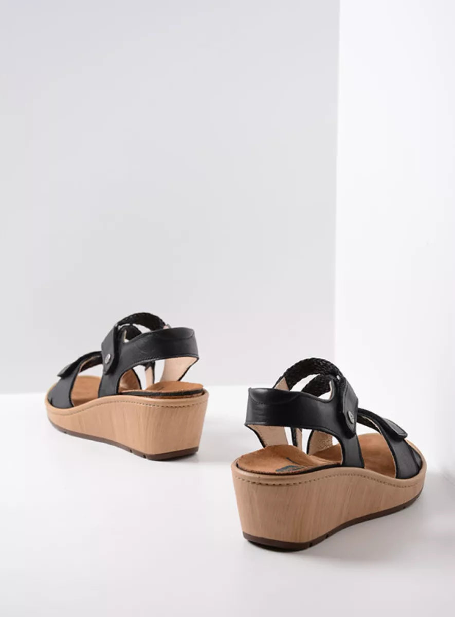 Wolky La Jolla (Women's) - Black